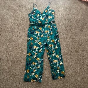 Floral jumpsuit